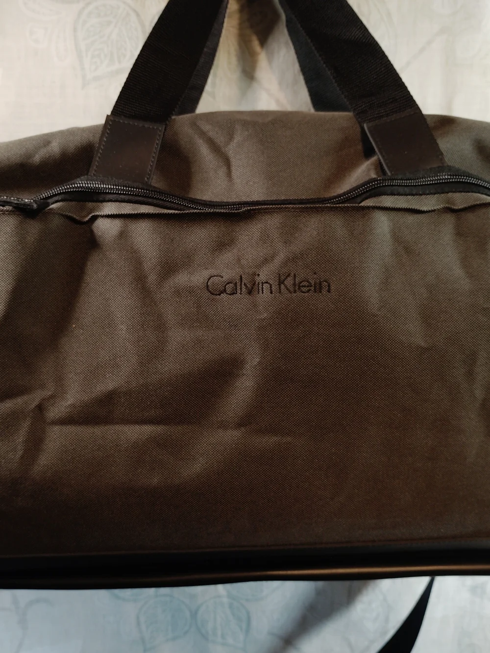Calvin Klein Men's Olive Green Duffle /Travel Bag